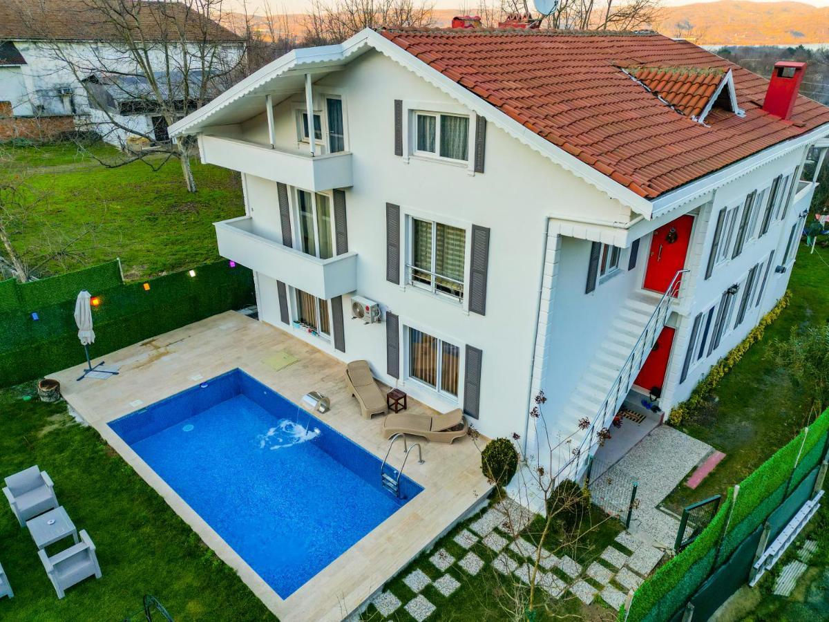 Villa Atlas Muhafazakar Havuzlu, Mustakil Genis Bahceli 사판자 외부 사진