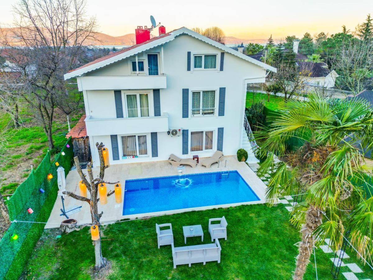 Villa Atlas Muhafazakar Havuzlu, Mustakil Genis Bahceli 사판자 외부 사진