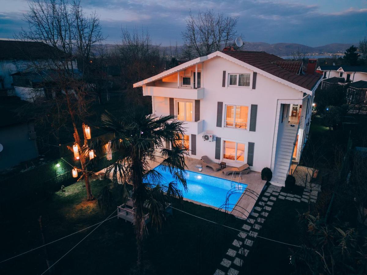Villa Atlas Muhafazakar Havuzlu, Mustakil Genis Bahceli 사판자 외부 사진