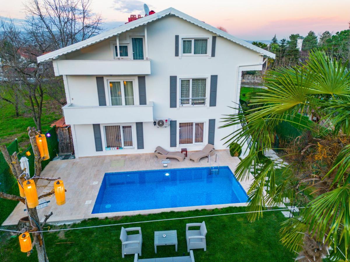 Villa Atlas Muhafazakar Havuzlu, Mustakil Genis Bahceli 사판자 외부 사진