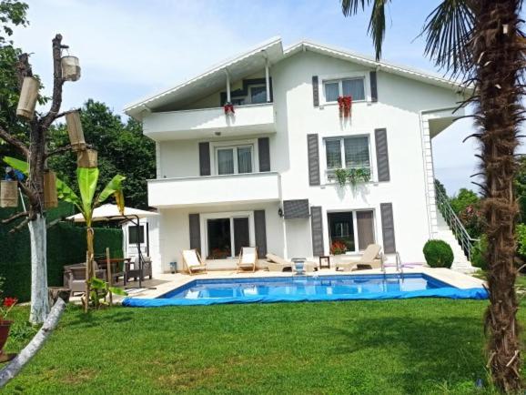 Villa Atlas Muhafazakar Havuzlu, Mustakil Genis Bahceli 사판자 외부 사진